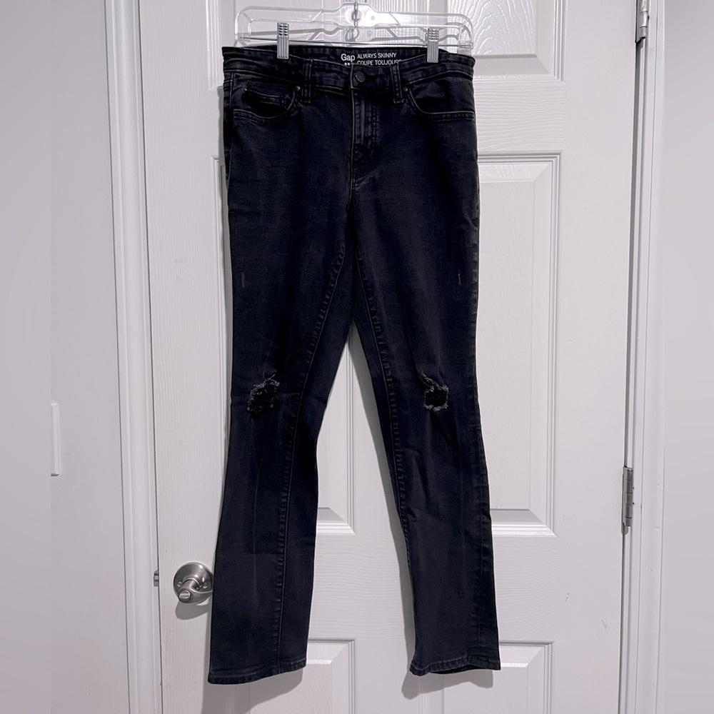 Gap Always Skinny Black Jeans